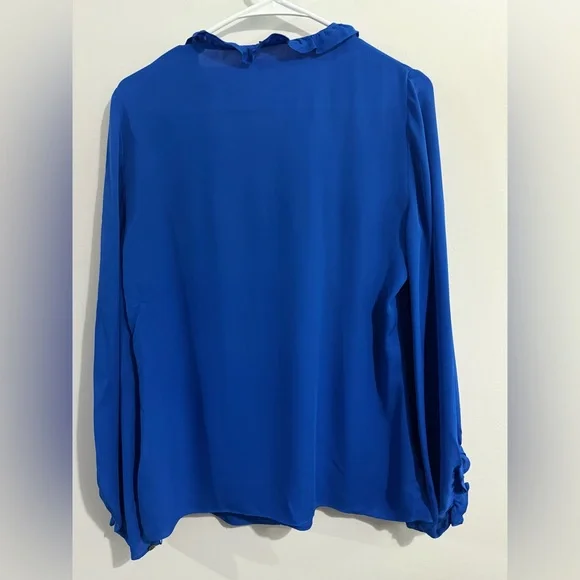 Kobi Halperin Women’s Blouse Blue Size S - Picture 4 of 4